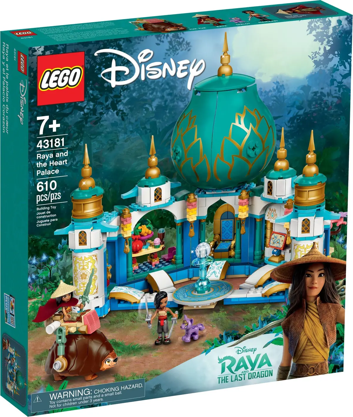 LEGO Disney 43181 Raya and the Heart Palace set, image 2