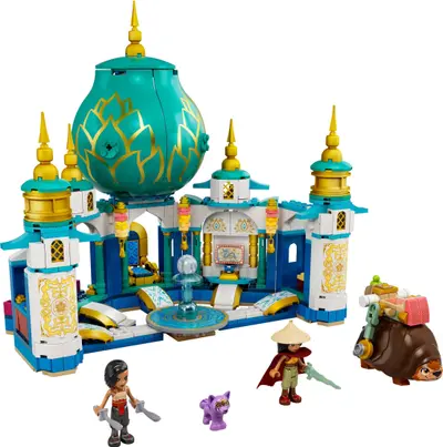 LEGO Disney 43181 Raya and the Heart Palace set