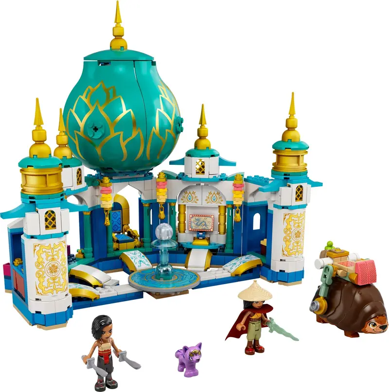 LEGO Disney 43181 Raya and the Heart Palace set