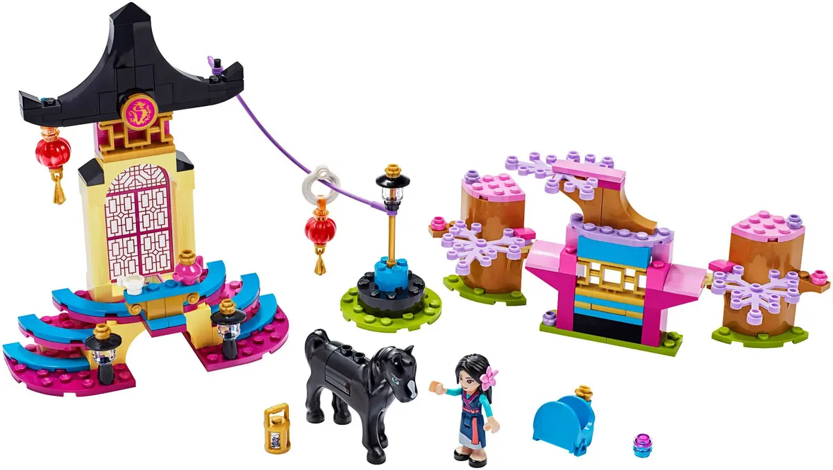 LEGO Disney 43182 Mulan's Training Grounds set