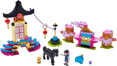 LEGO Disney 43182 Mulan's Training Grounds set