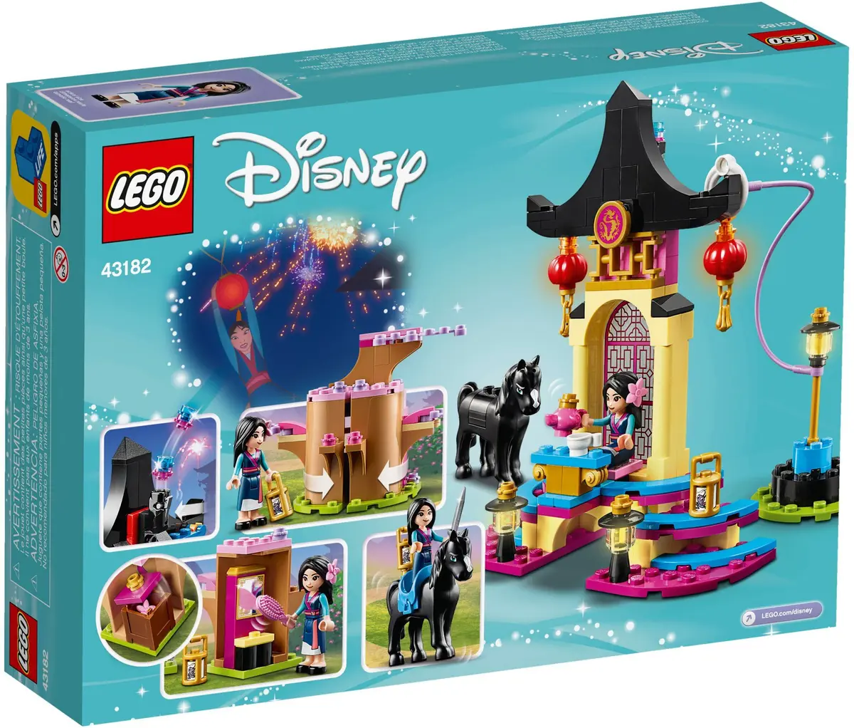 LEGO Disney 43182 Mulan's Training Grounds set, image 5