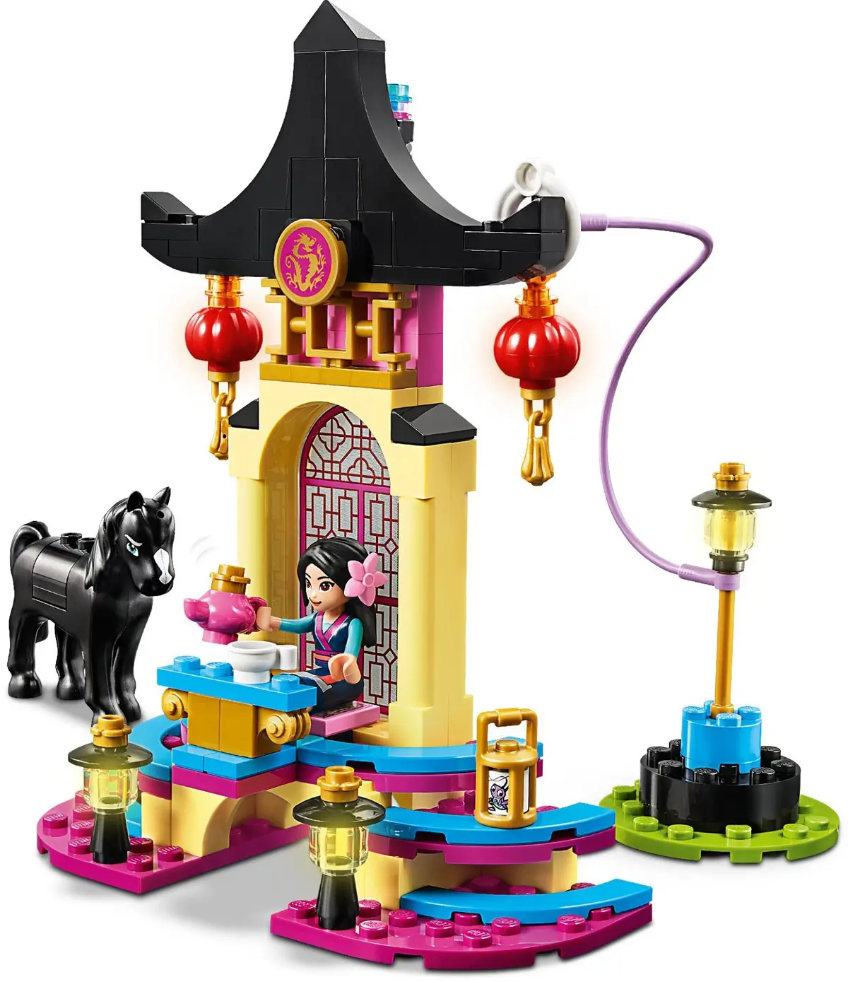LEGO Disney 43182 Mulan's Training Grounds set, image 4