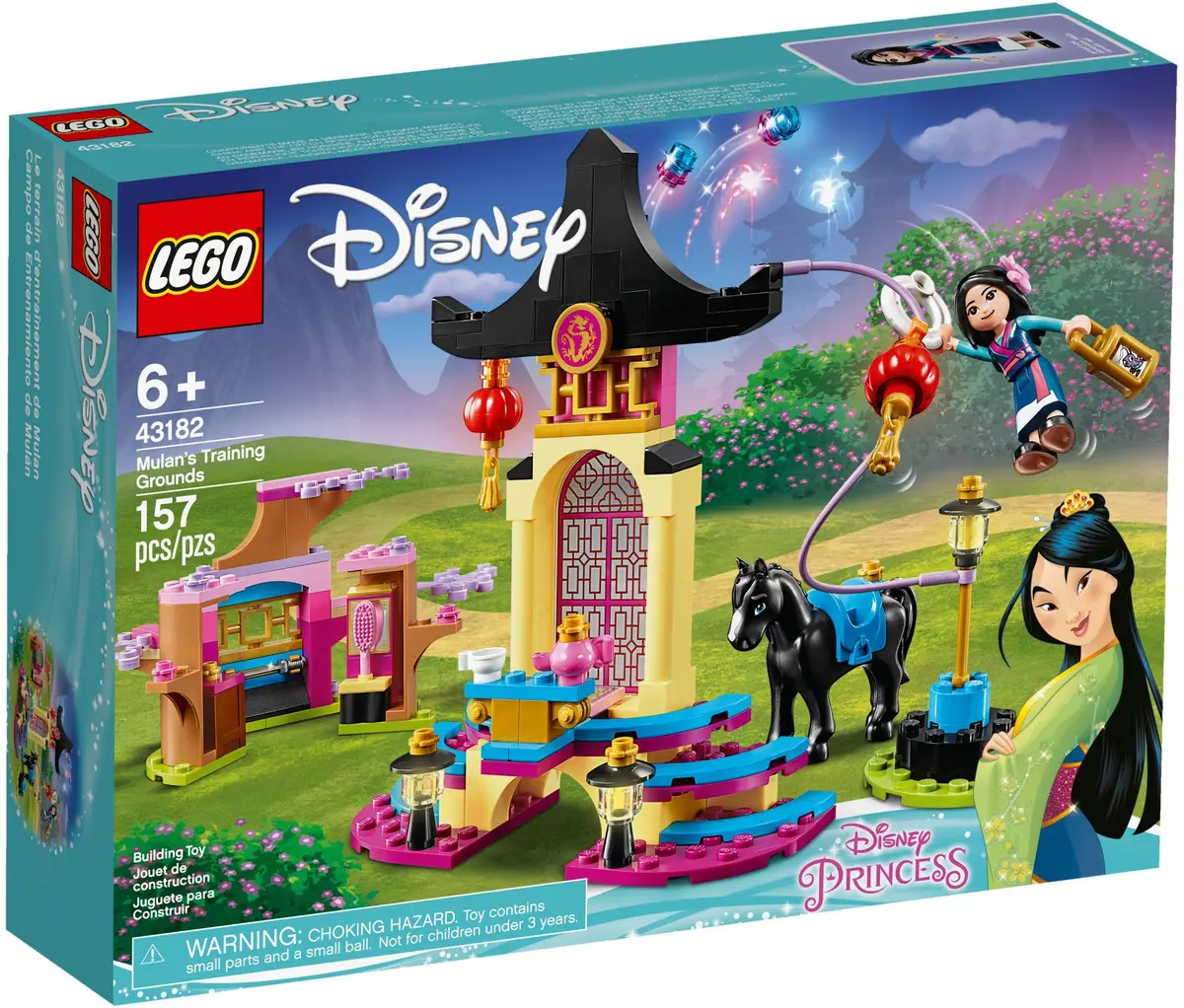 LEGO Disney 43182 Mulan's Training Grounds set, image 2