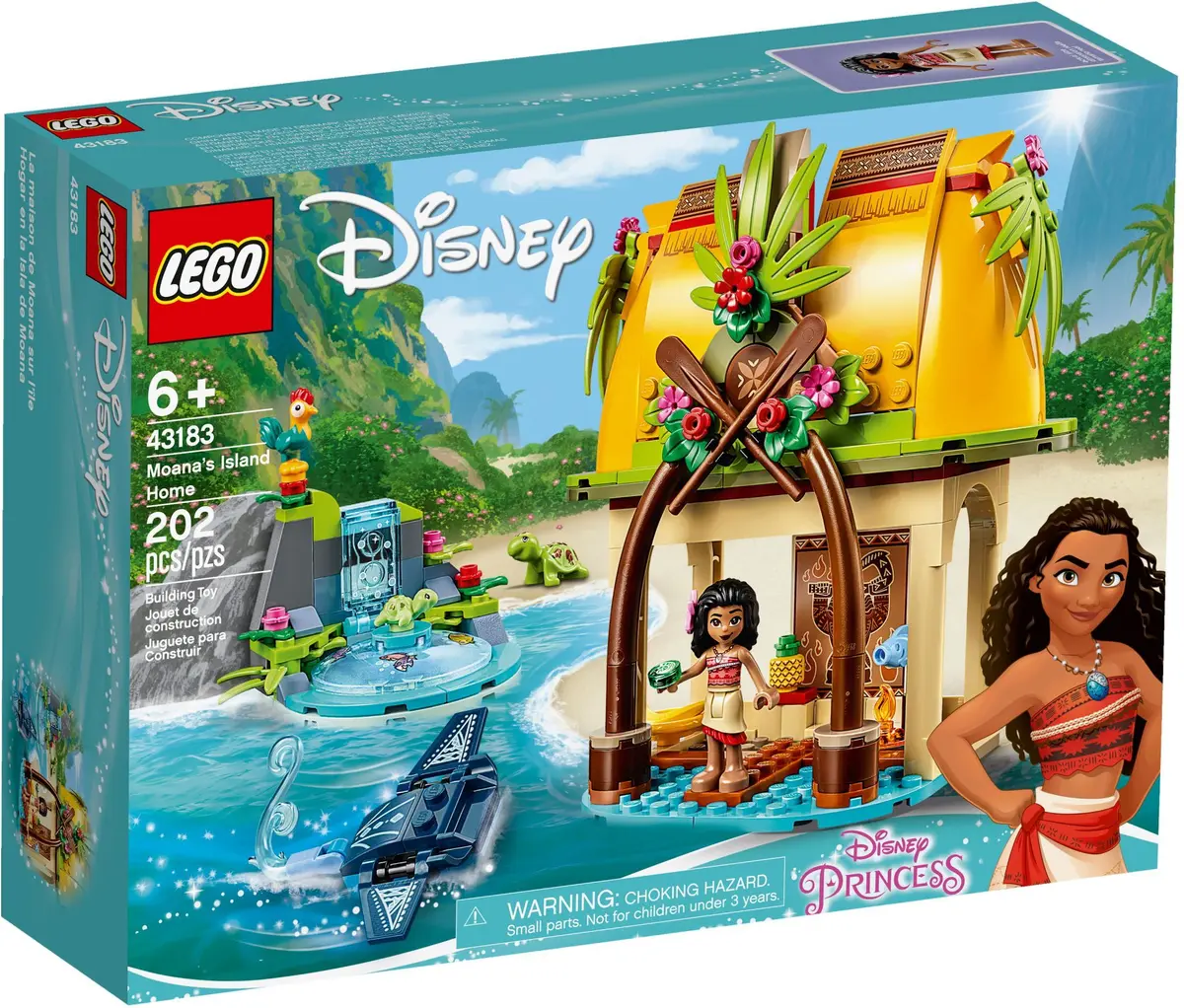 LEGO Disney 43183 Moana's Island Home set, image 2