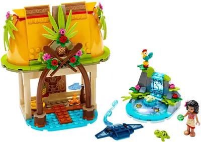 LEGO Disney 43183 Moana's Island Home set