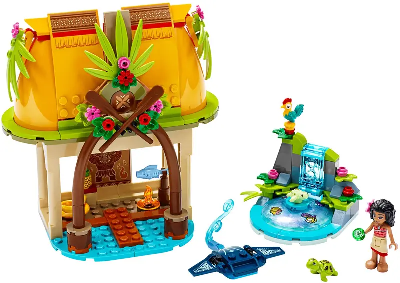 LEGO Disney 43183 Moana's Island Home set