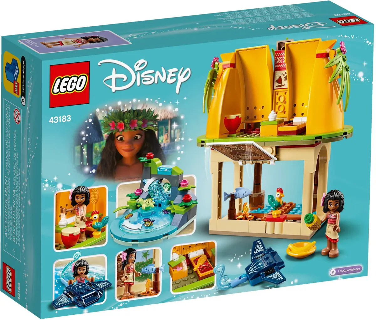 LEGO Disney 43183 Moana's Island Home set, image 5
