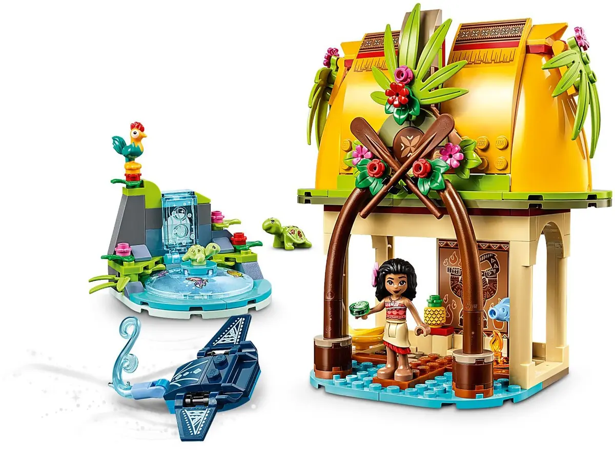 LEGO Disney 43183 Moana's Island Home set, image 3