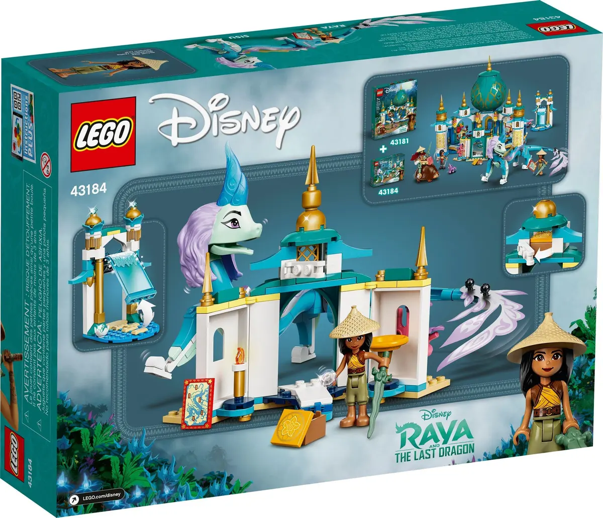 LEGO Disney 43184 Raya and Sisu Dragon set, image 12