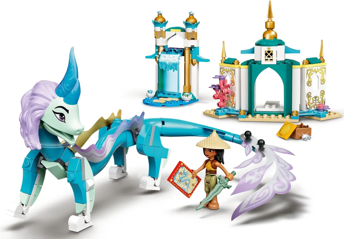 LEGO Disney 43184 Raya and Sisu Dragon set, image 6