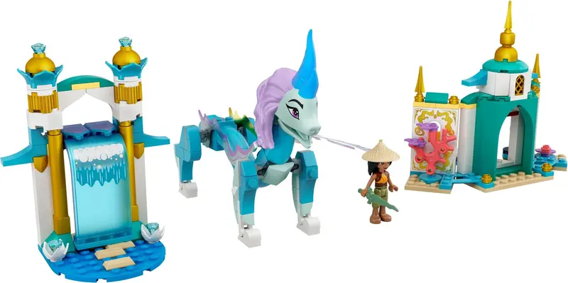 LEGO Disney 43184 Raya and Sisu Dragon set