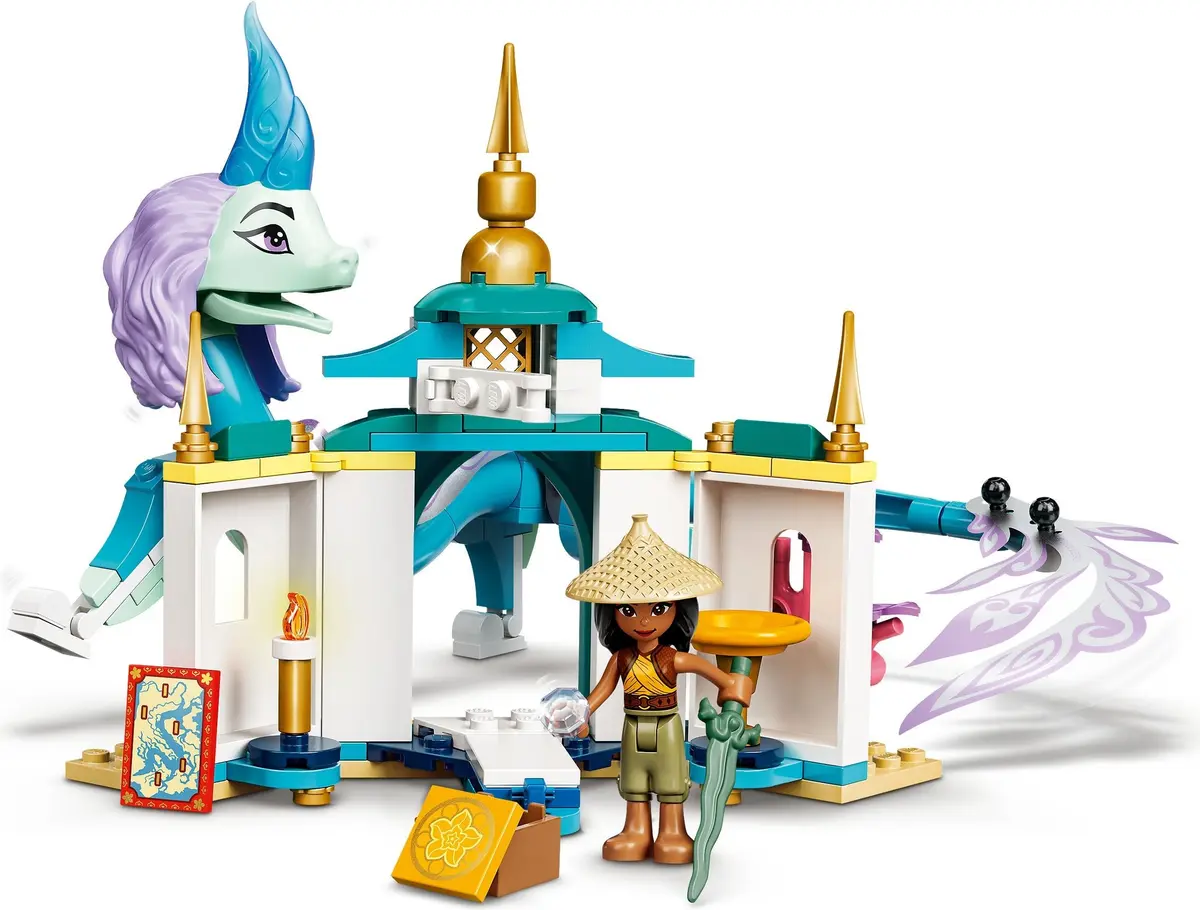 LEGO Disney 43184 Raya and Sisu Dragon set, image 9