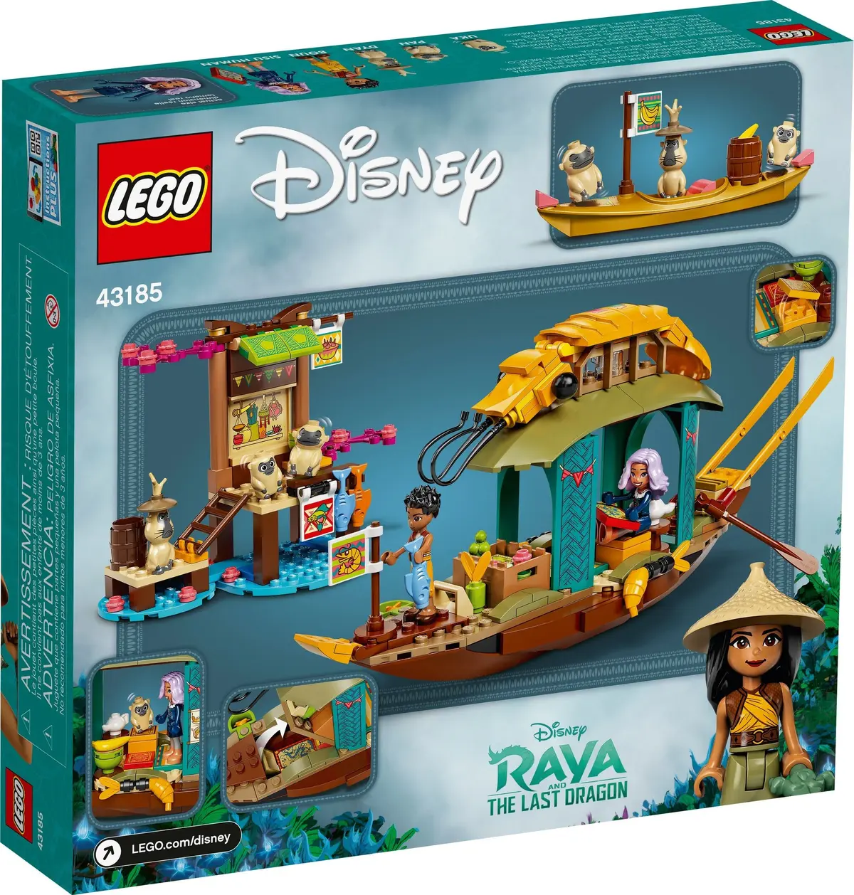LEGO Disney 43185 Boun's Boat set, image 3