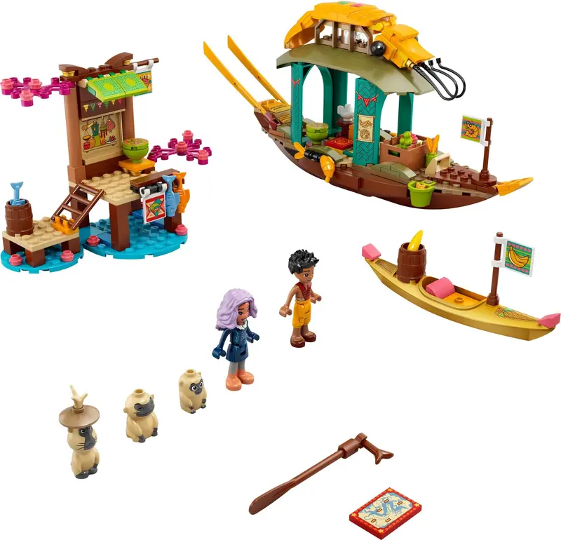LEGO Disney 43185 Boun's Boat set