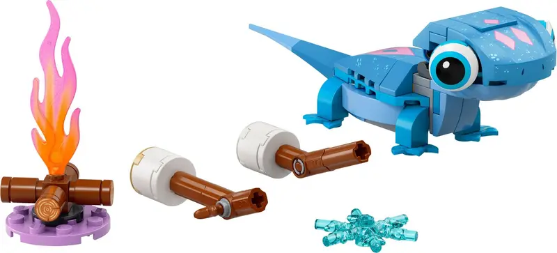 LEGO Disney 43186 Bruni the Salamander Buildable Character set