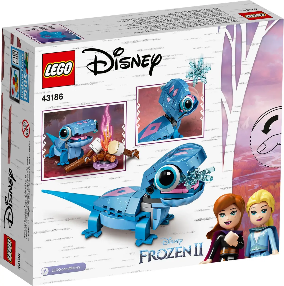 LEGO Disney 43186 Bruni the Salamander Buildable Character set, image 7