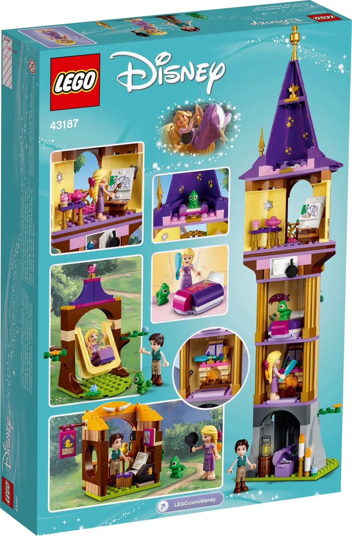 LEGO Disney 43187 Rapunzel's Tower set, image 6