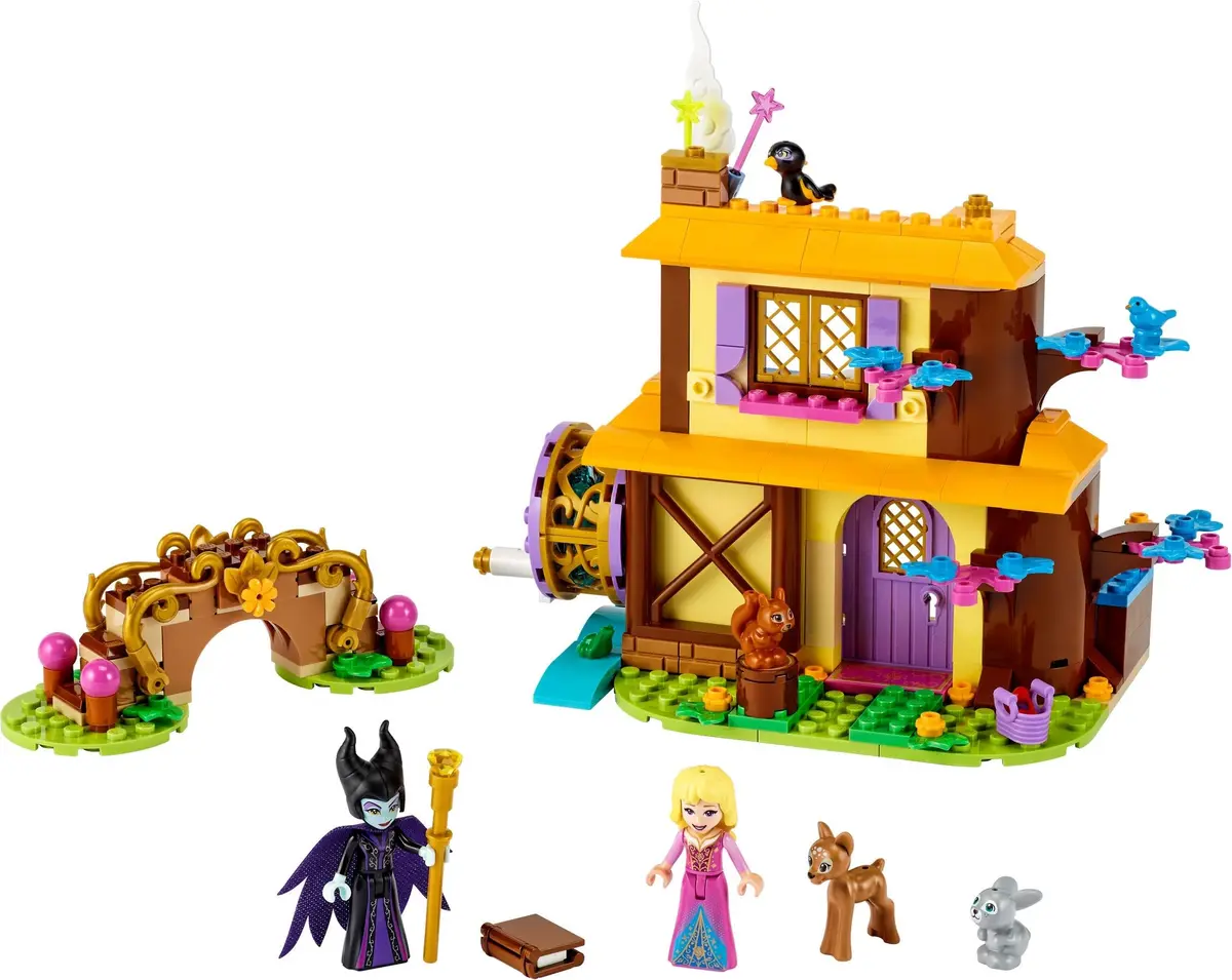 LEGO Disney 43188 Aurora's Forest Cottage set