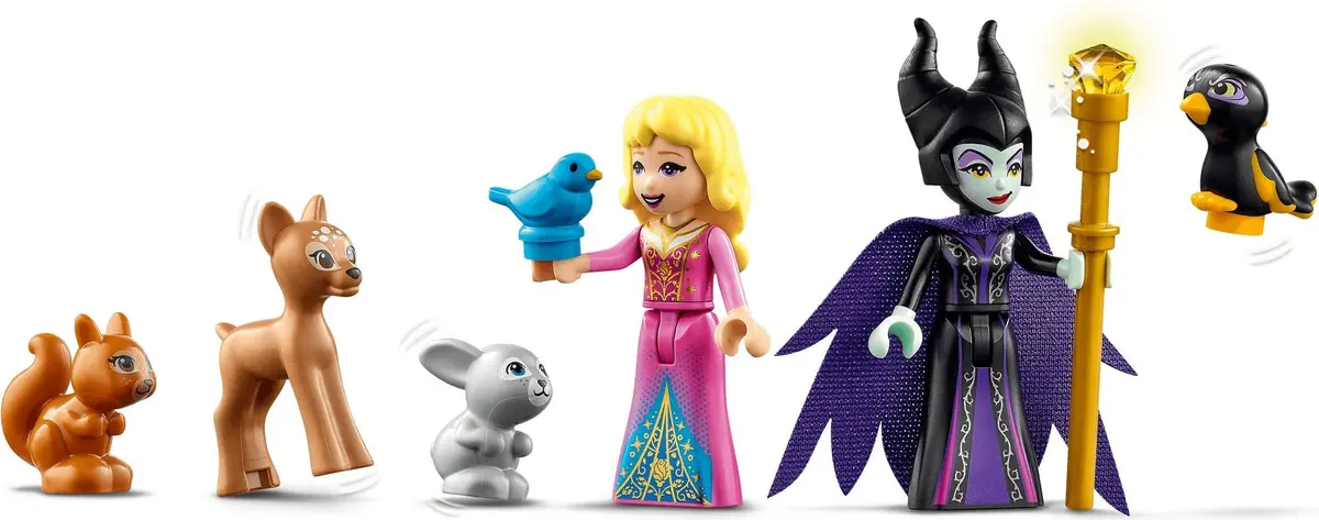 LEGO Disney 43188 Aurora's Forest Cottage set, image 7