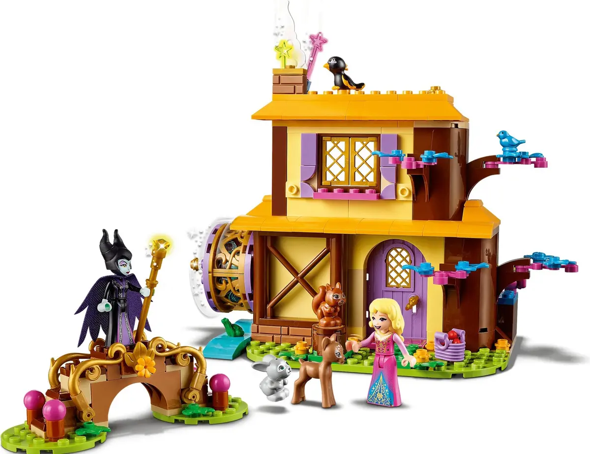 LEGO Disney 43188 Aurora's Forest Cottage set, image 6