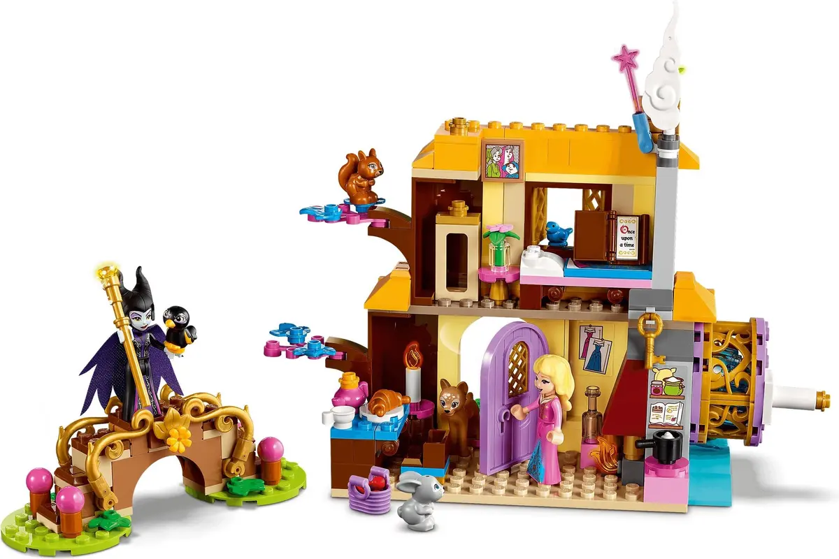 LEGO Disney 43188 Aurora's Forest Cottage set, image 9