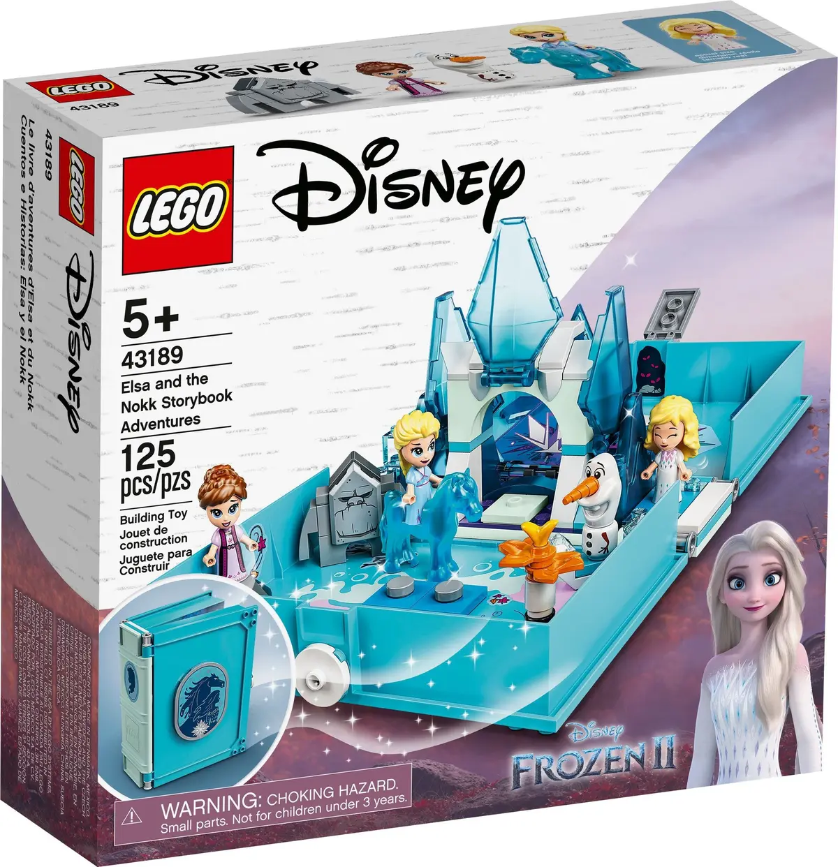 LEGO Disney 43189 Elsa and the Nokk Storybook Adventures set, image 2