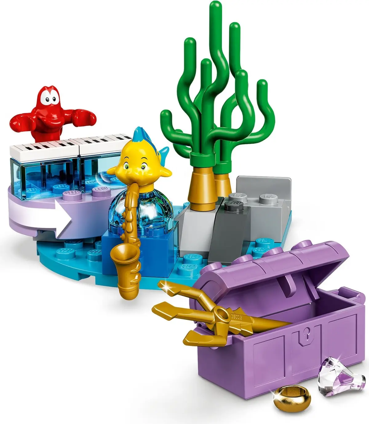 LEGO Disney 43191 Ariel's Celebration Boat set, image 6
