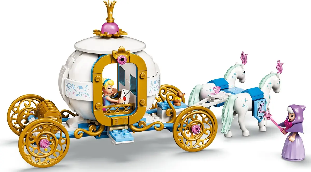 LEGO Disney 43192 Cinderella's Royal Carriage set, image 6