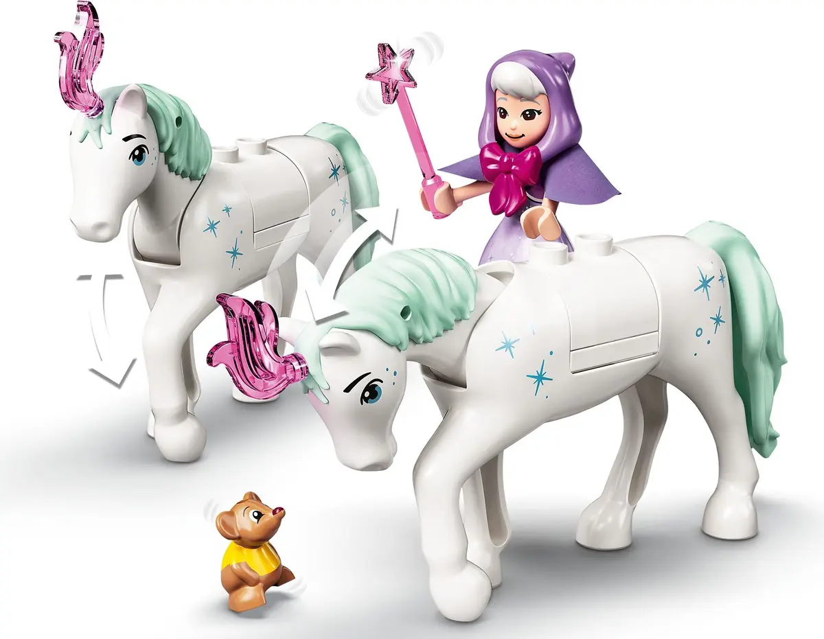 LEGO Disney 43192 Cinderella's Royal Carriage set, image 9