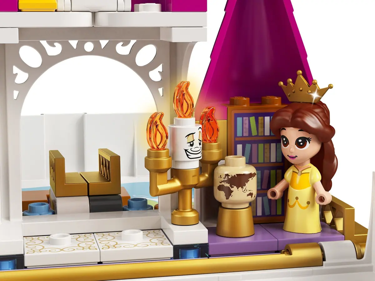 LEGO Disney 43193 Ariel, Belle, Cinderella and Tiana's Storybook Adventures set, image 15