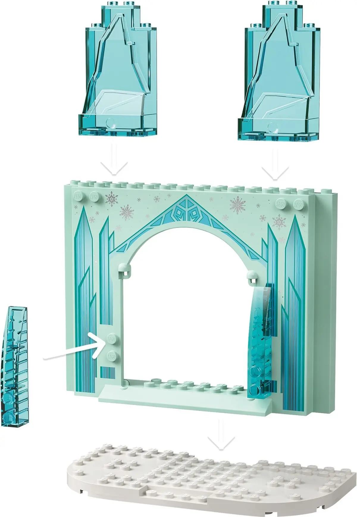 LEGO Disney 43194 Anna and Elsa's Frozen Wonderland set, image 8