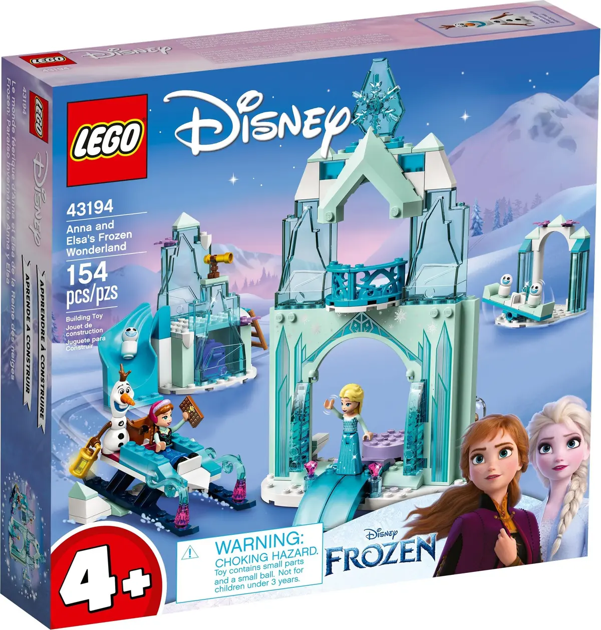 LEGO Disney 43194 Anna and Elsa's Frozen Wonderland set, image 2