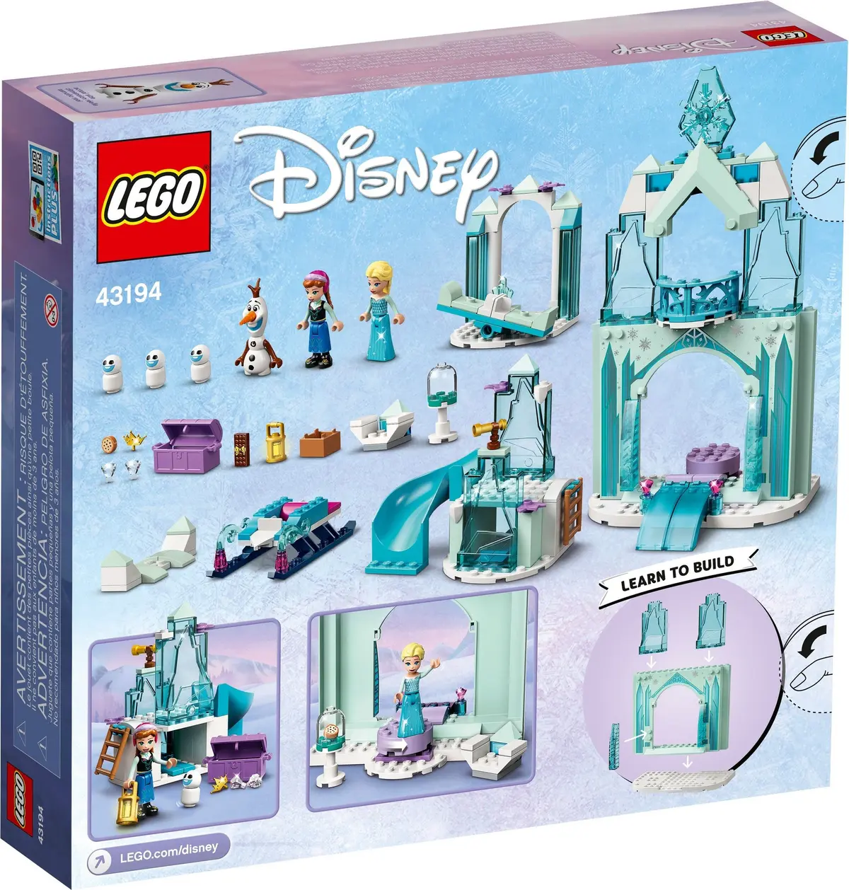 LEGO Disney 43194 Anna and Elsa's Frozen Wonderland set, image 9