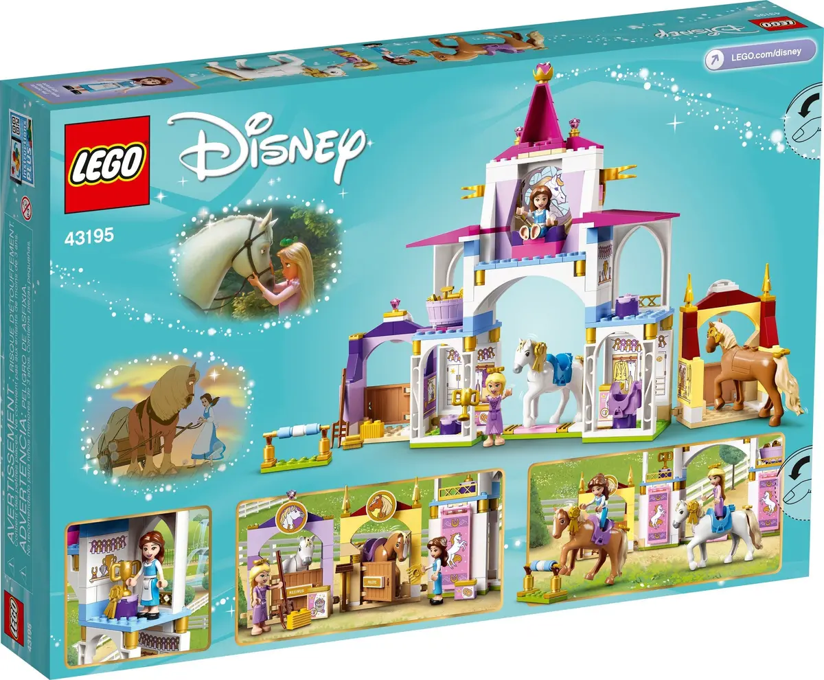 LEGO Disney 43195 Belle and Rapunzel's Royal Stables set, image 11