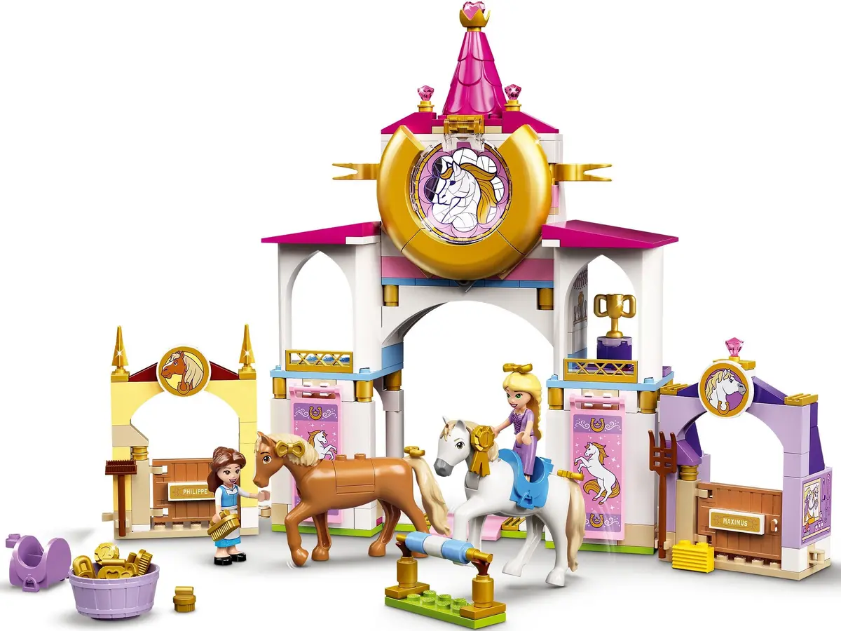LEGO Disney 43195 Belle and Rapunzel's Royal Stables set, image 5