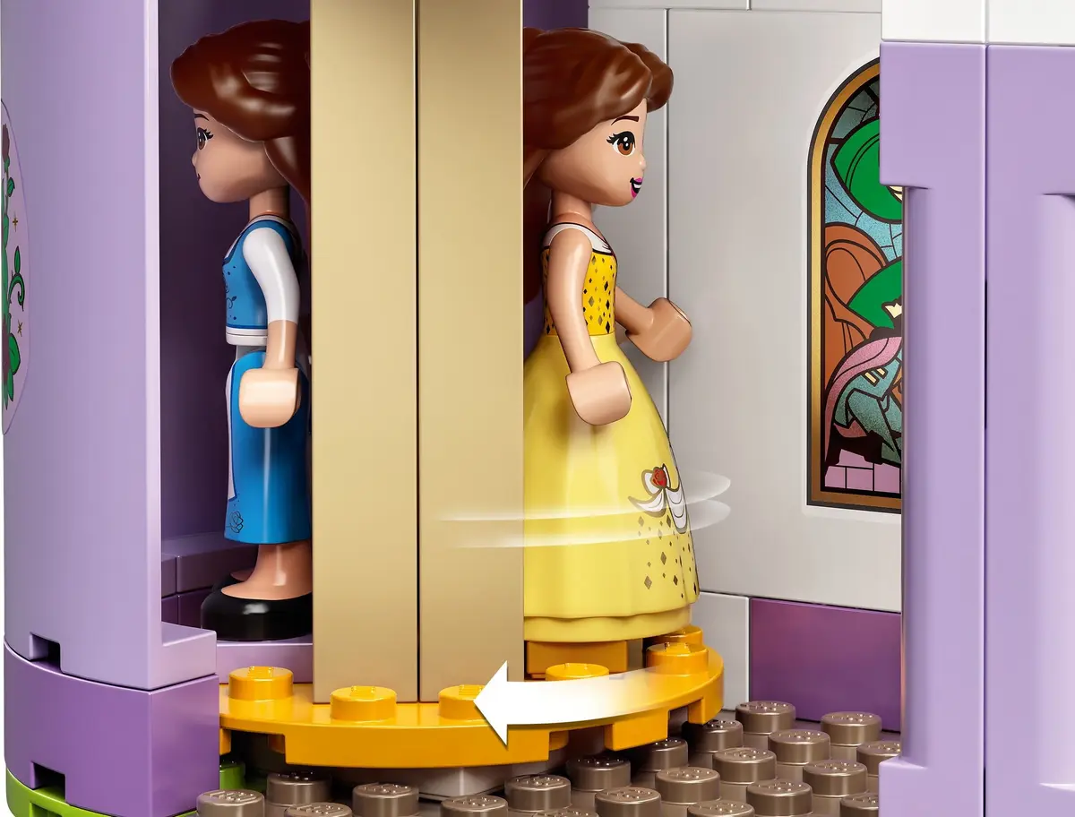 LEGO Disney 43196 Belle and the Beast's Castle set, image 10