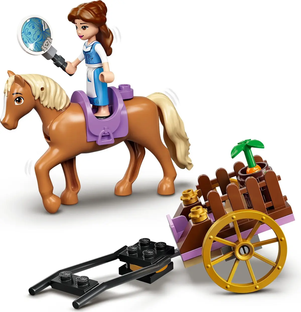 LEGO Disney 43196 Belle and the Beast's Castle set, image 9