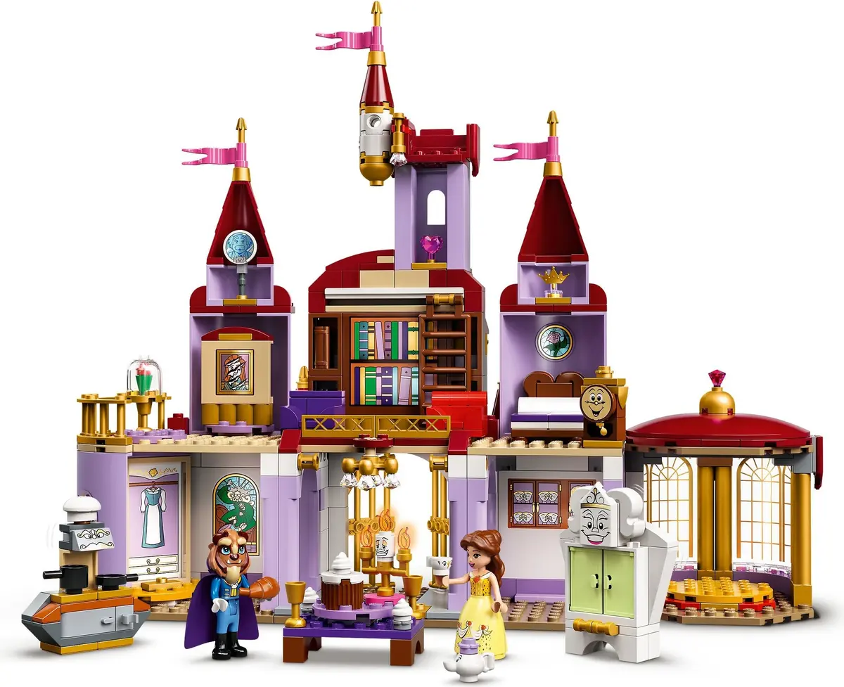 LEGO Disney 43196 Belle and the Beast's Castle set, image 7