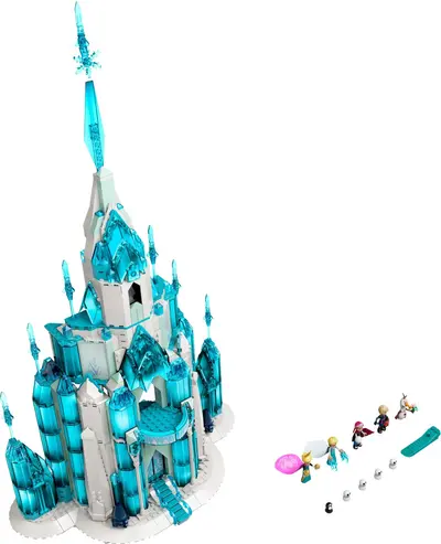 LEGO Disney 43197 The Ice Castle set
