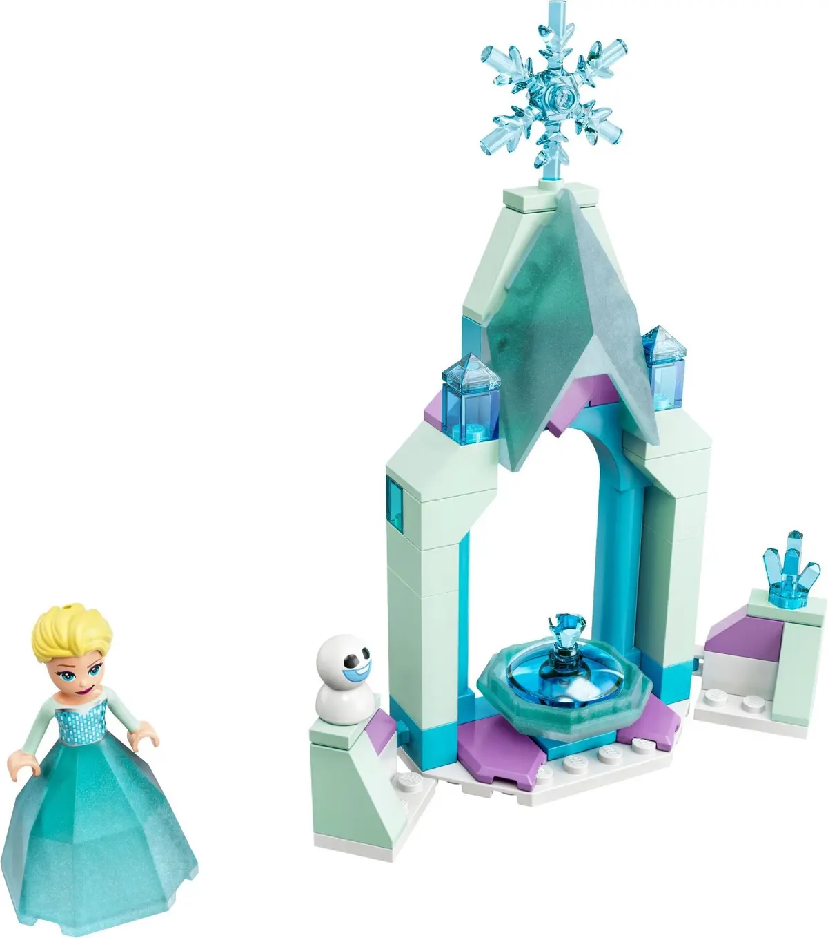 LEGO Disney 43199 Elsa's Castle Courtyard set