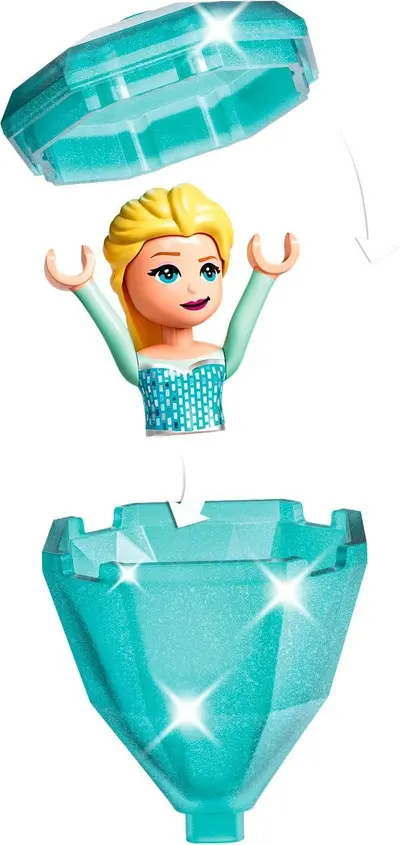LEGO Disney 43199 Elsa's Castle Courtyard set, image 4