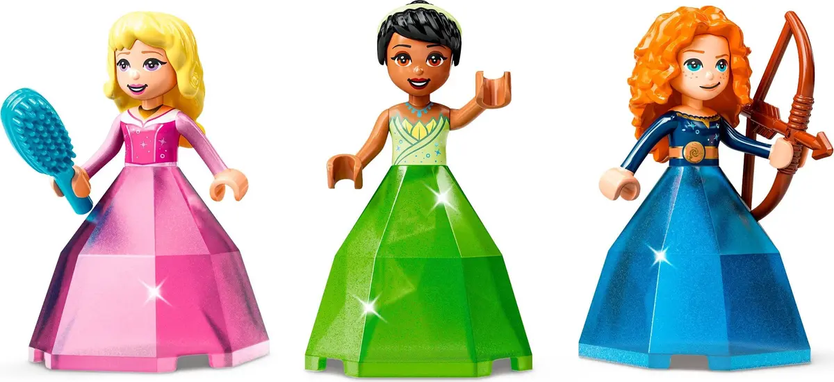 LEGO Disney 43203 Aurora, Merida and Tiana's Enchanted Creations set, image 9