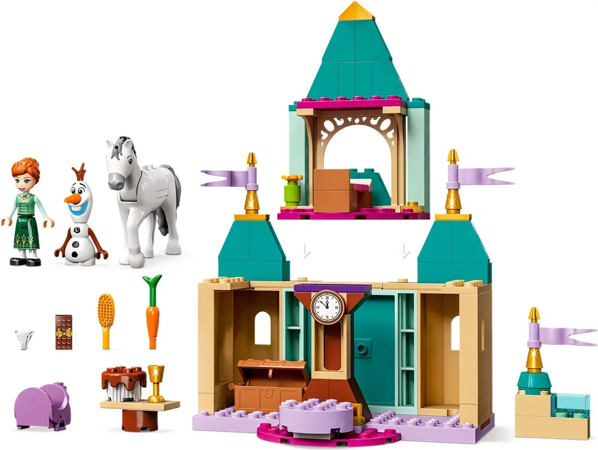 LEGO Disney 43204 Anna and Olaf's Castle Fun set, image 3