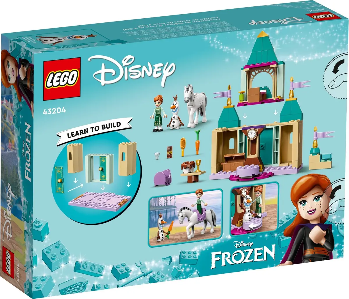 LEGO Disney 43204 Anna and Olaf's Castle Fun set, image 6