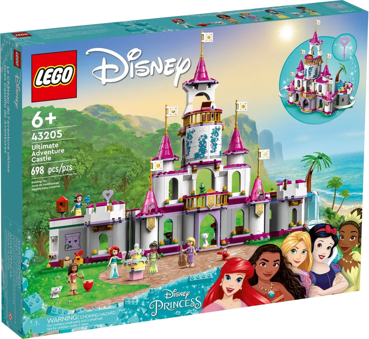 LEGO Disney 43205 Ultimate Adventure Castle set, image 2