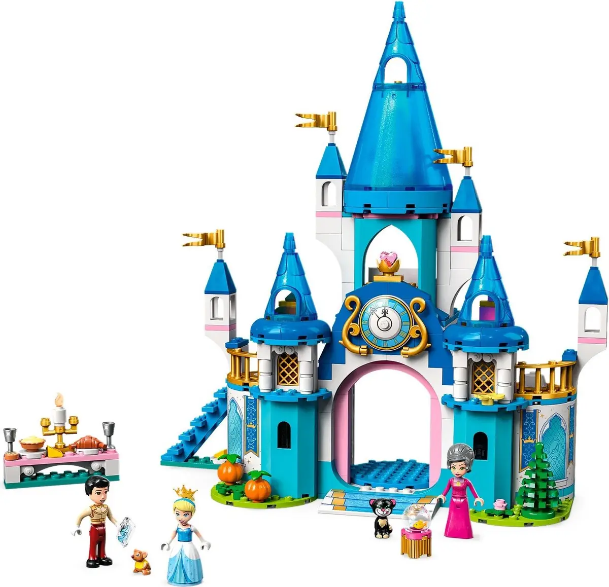 LEGO Disney 43206 Cinderella and Prince Charming's Castle set, image 3