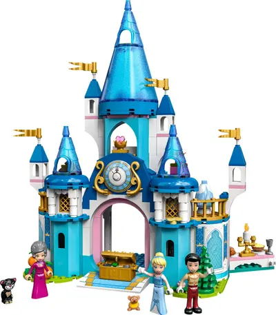 LEGO Disney 43206 Cinderella and Prince Charming's Castle set