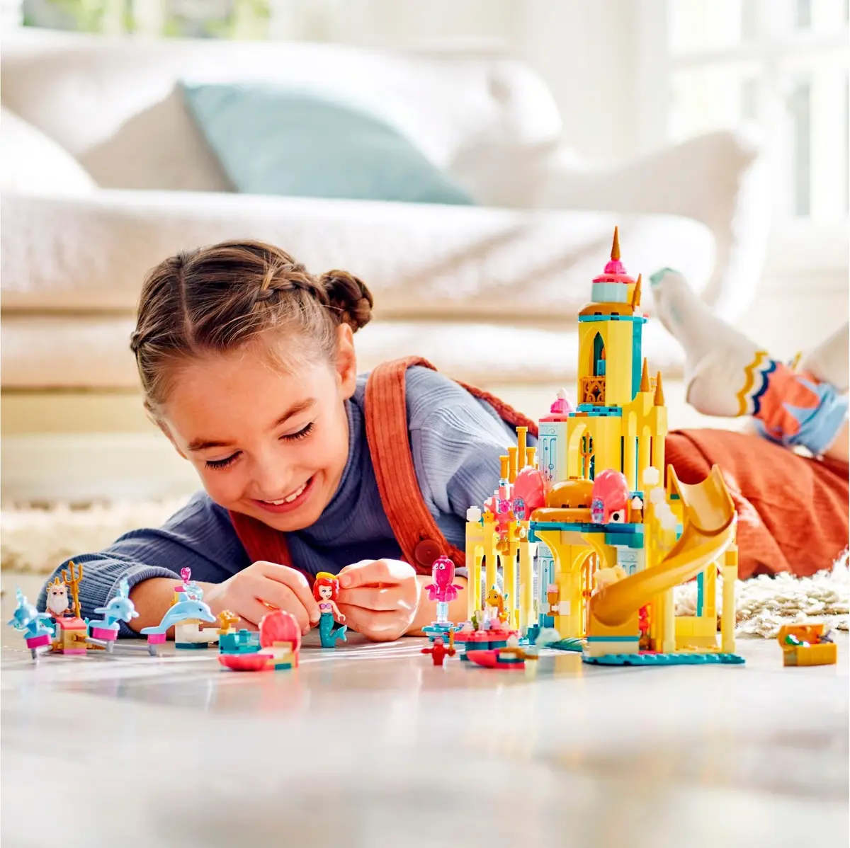 LEGO Disney 43207 Ariel's Underwater Palace set, image 9