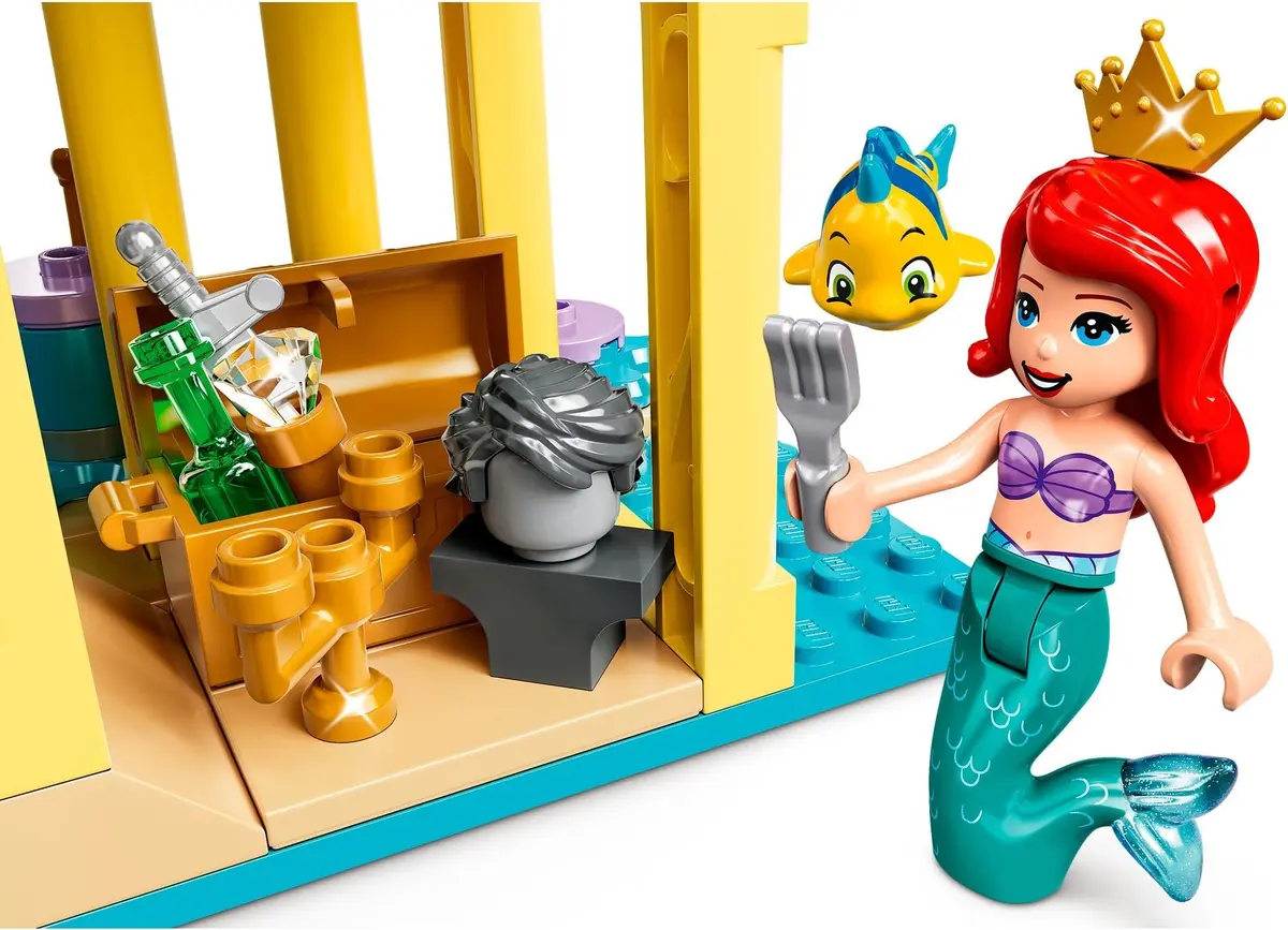 LEGO Disney 43207 Ariel's Underwater Palace set, image 6